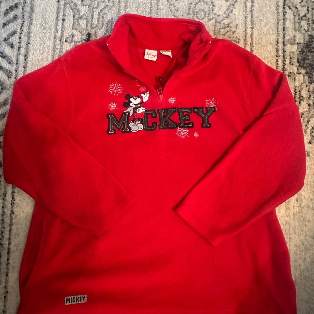 Vintage Disney Fleece Pulloverr